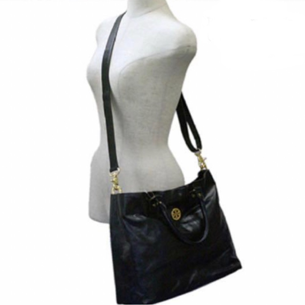 Tory Burch 💯 Authentic Black Soft Glazed Bag/Crossbody.